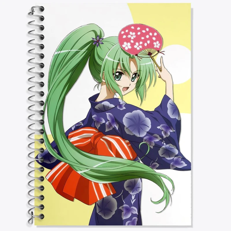 دفتر زبان 50 برگ خندالو مدل سه خط طرح میون سونوزاکی انیمه هیگوراشی وقتی اشک می ریزد کد 18156