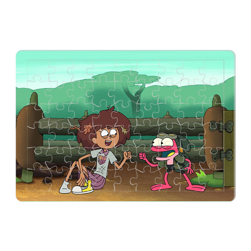 پازل 54 تکه طرح آمفيبيا مدل P096