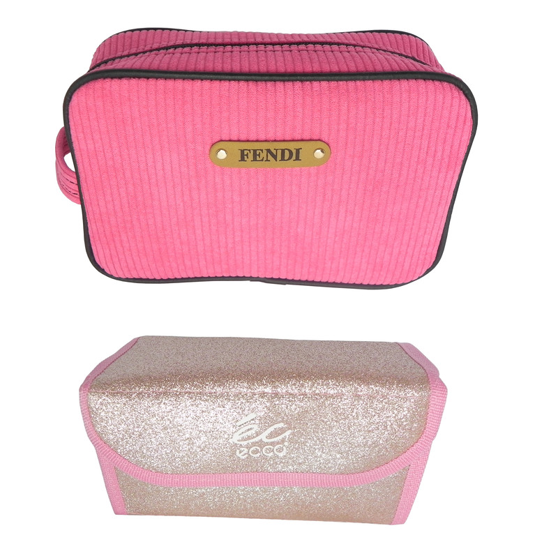 کیف لوازم آرایش زنانه کد 0033 مجموعه 2 عددی