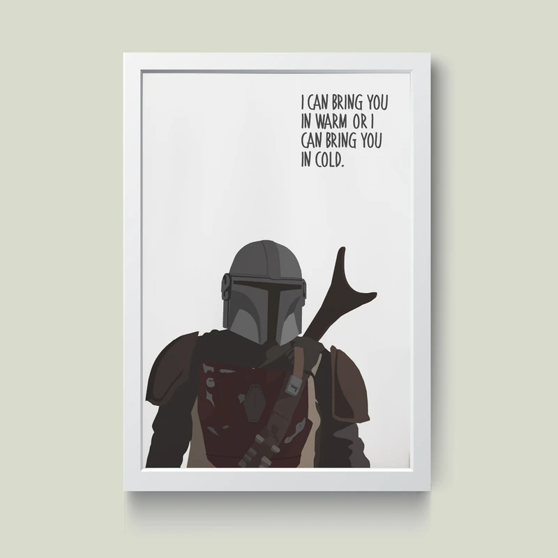 تابلو مدل Stormtrooper کدS1617-w