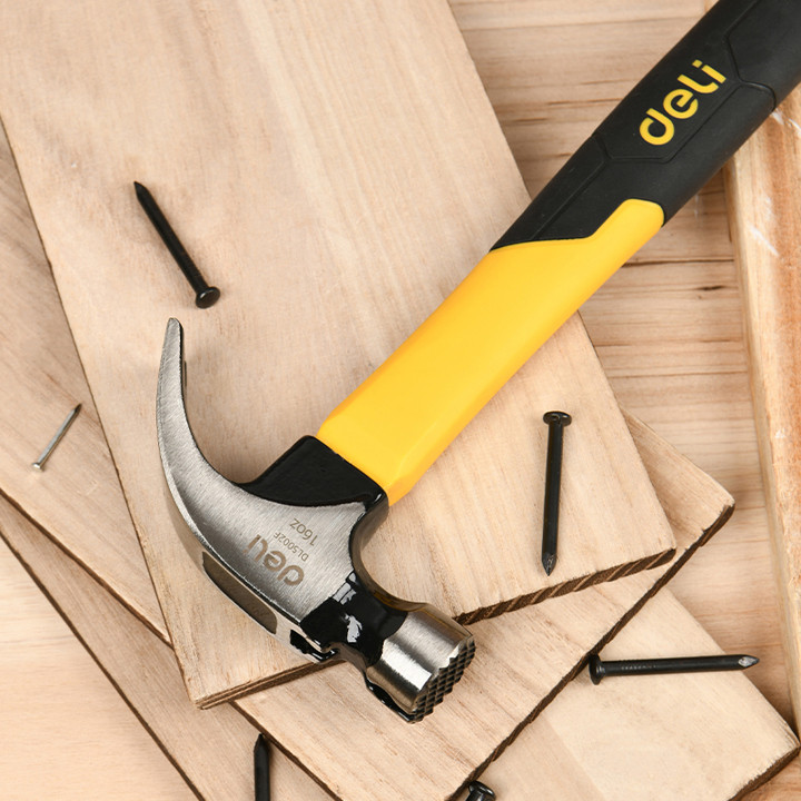 چکش میخ کش دلی مدل DL5002F با وزن 500 گرم چکش میخ کش دلی مدل DL5002F با وزن 500 گرم