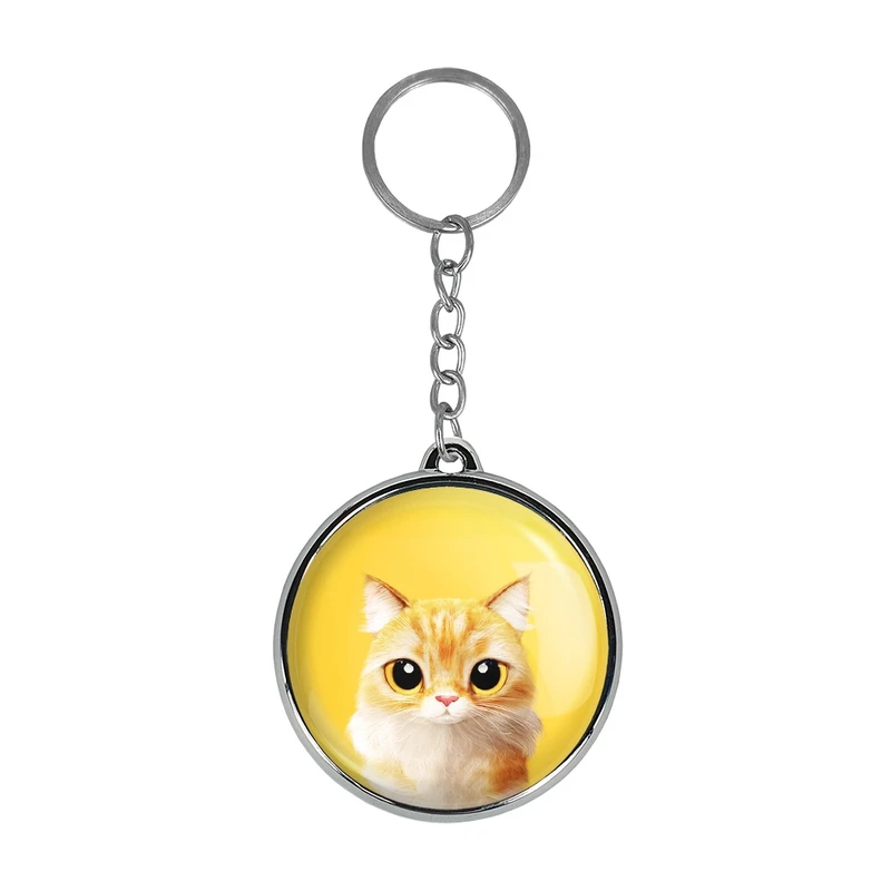 جاکلیدی خندالو طرح گربه مدل دوطرفه کد 2831728318