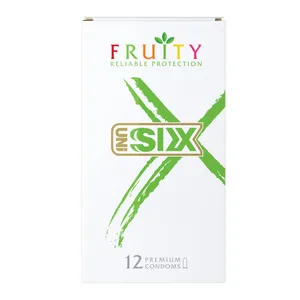کاندوم سیکس مدل Mix Fruits-N بسته 12 عددی