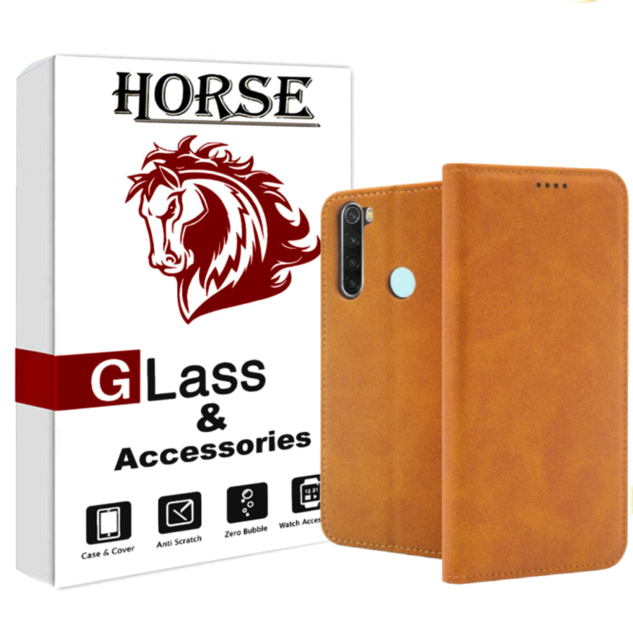 کیف کلاسوری هورس مدل CLSBIHO مناسب برای گوشی موبایل شیائومی Redmi Note 8