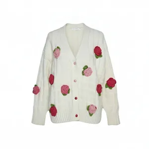 ژاکت زنانه مدل گل