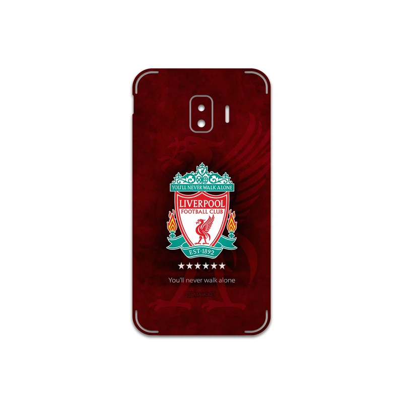 برچسب پوششی ماهوت مدل Liverpool مناسب برای گوشی موبایل سامسونگ Galaxy J2 Core