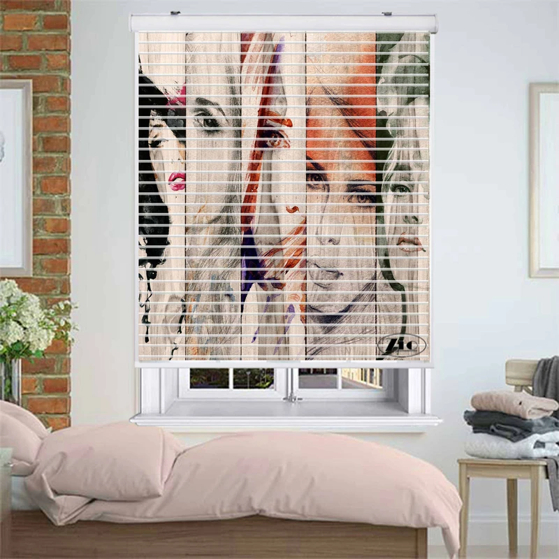 پرده زبرا زیو مدل سیلوئت P-6083 سایز 150x150 سانتی متر