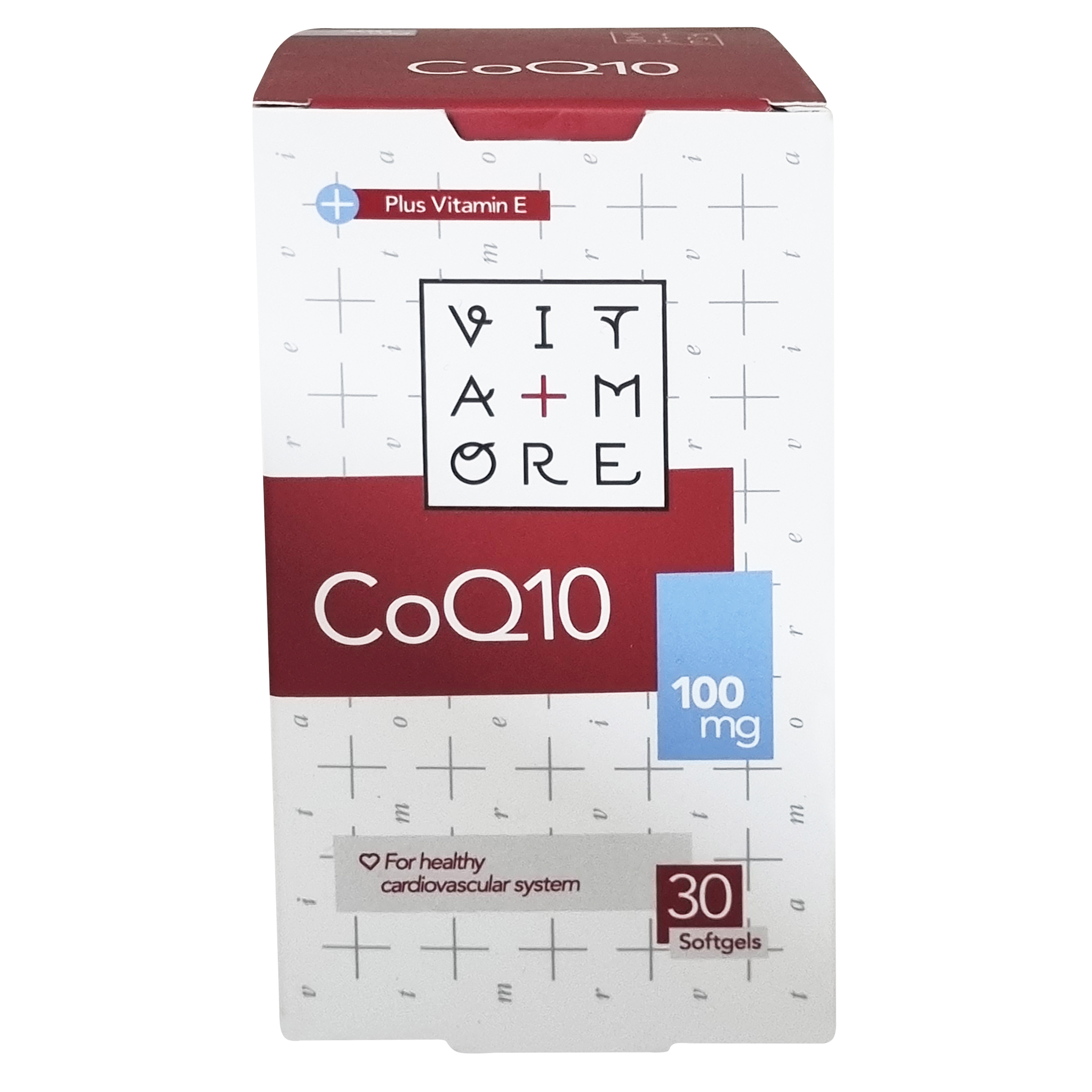 سافت ژل کوکیوتن ویتامور  - 100 میلی گرم بسته 30 عددی