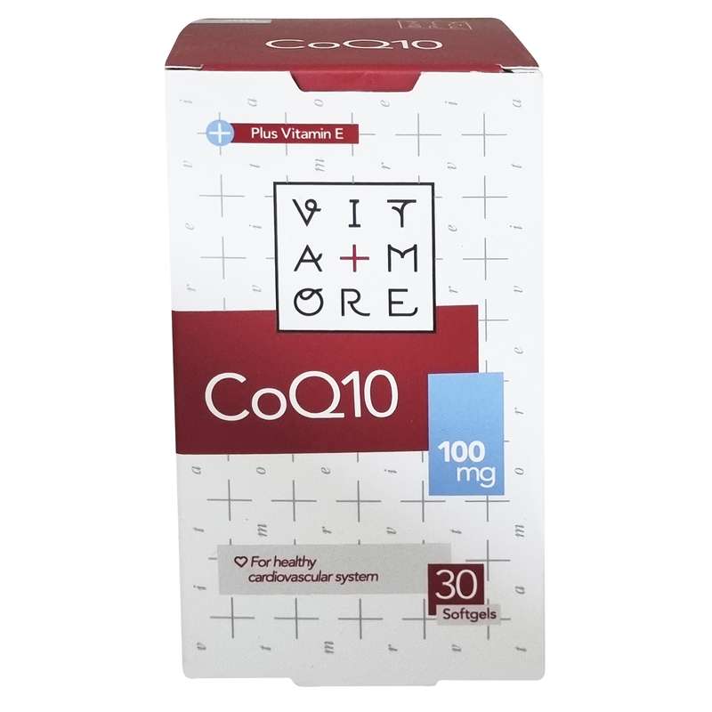 سافت ژل کوکیوتن ویتامور  - 100 میلی گرم بسته 30 عددی