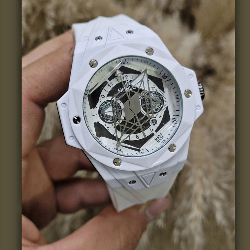 ساعت مچی عقربهای مردانه مدل هندسی تک موتور ساعت مچی عقربهای مردانه مدل هندسی تک موتور