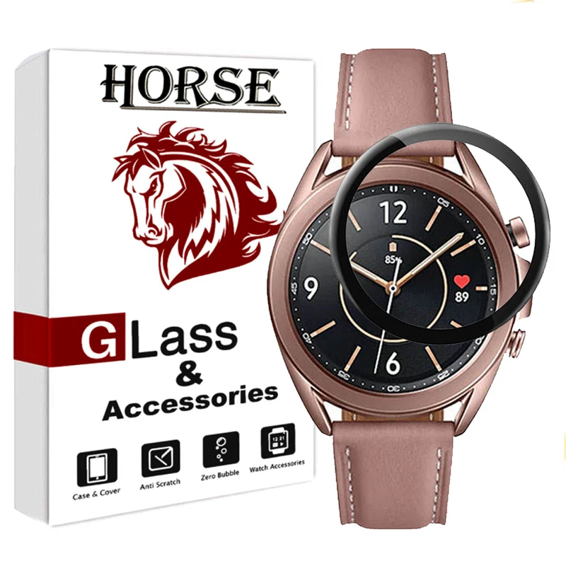 محافظ صفحه نمایش هورس مدل PMMAWH مناسب برای ساعت هوشمند سامسونگ Galaxy Watch 3 41 mm