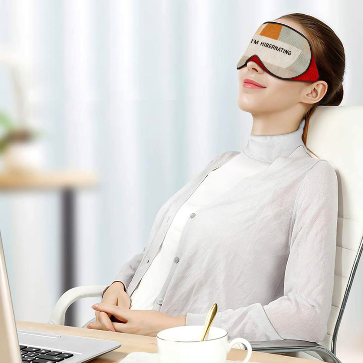 چشم بند خواب مدل shhhh4