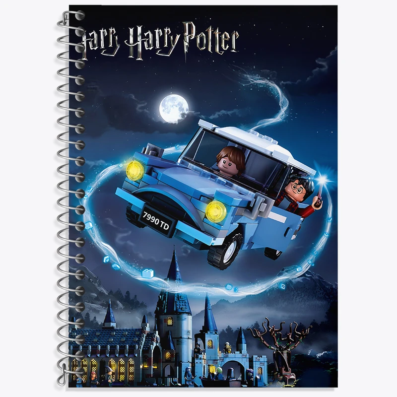 دفتر نت موسیقی 50 برگ خندالو طرح هری پاتر (Harry Potter) کد N2907
