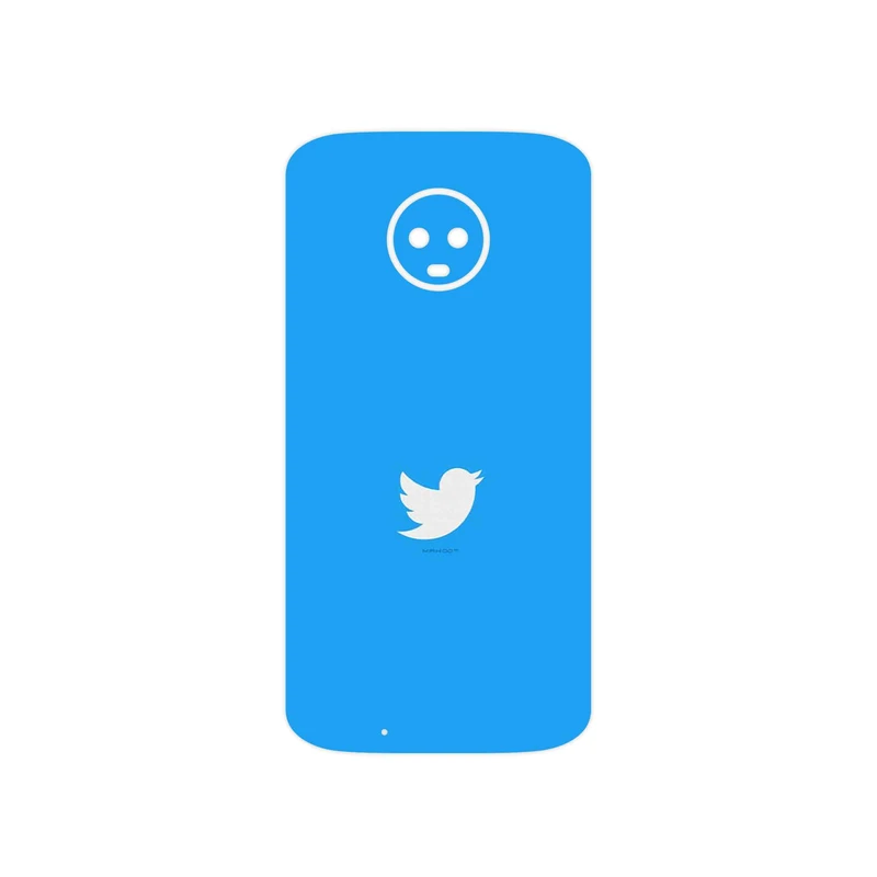 برچسب پوششی ماهوت مدل Tweeter مناسب برای گوشی موبایل موتورولا Moto G6