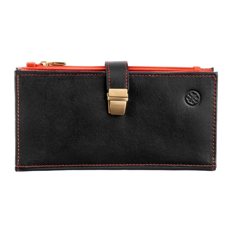 کیف پول زنانه حقی مدل Z2 رنگ قرمز