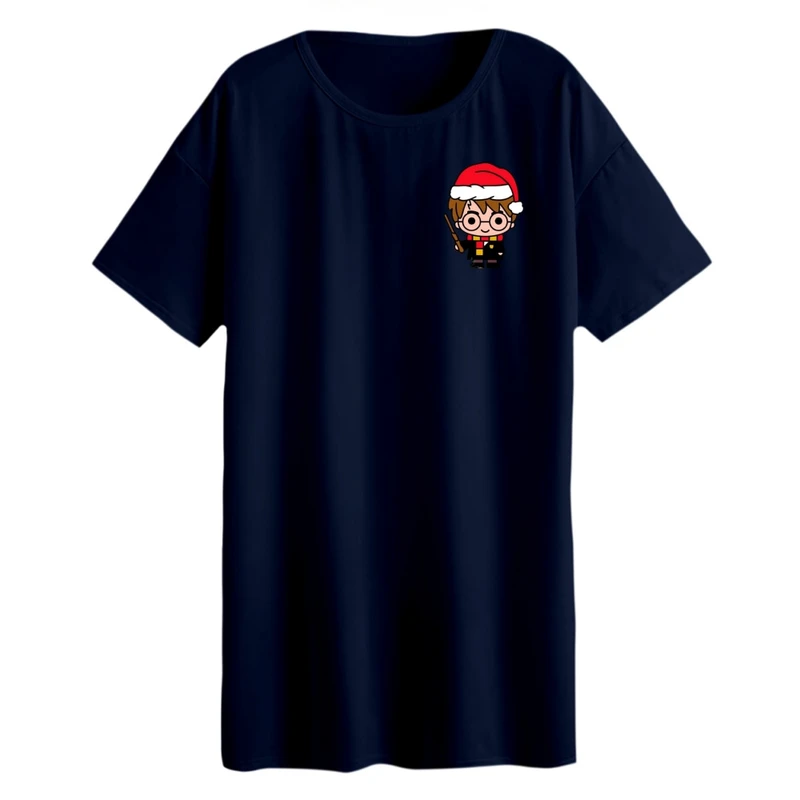 تی شرت لانگ زنانه مدل هری پاتر کد 01