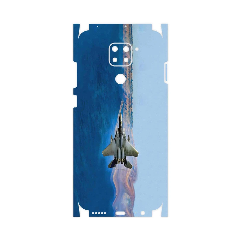 برچسب پوششی ماهوت مدل Fighter plane F15-FullSkin مناسب برای گوشی موبایل شیائومی Redmi Note 9