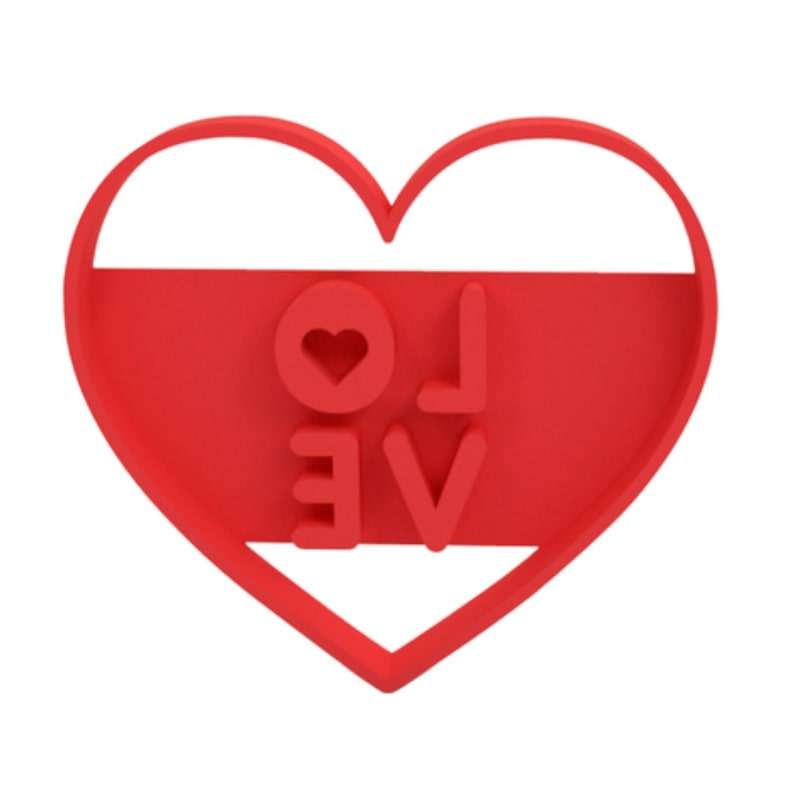 قالب شیرینی مدل LOVE