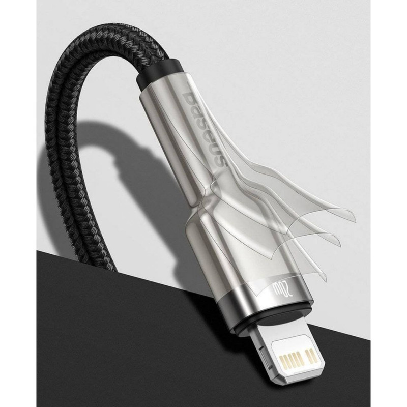 کابل تبدیل USB-C به لایتنینگ باسئوس مدل CATLJK 20W طول 2 متر