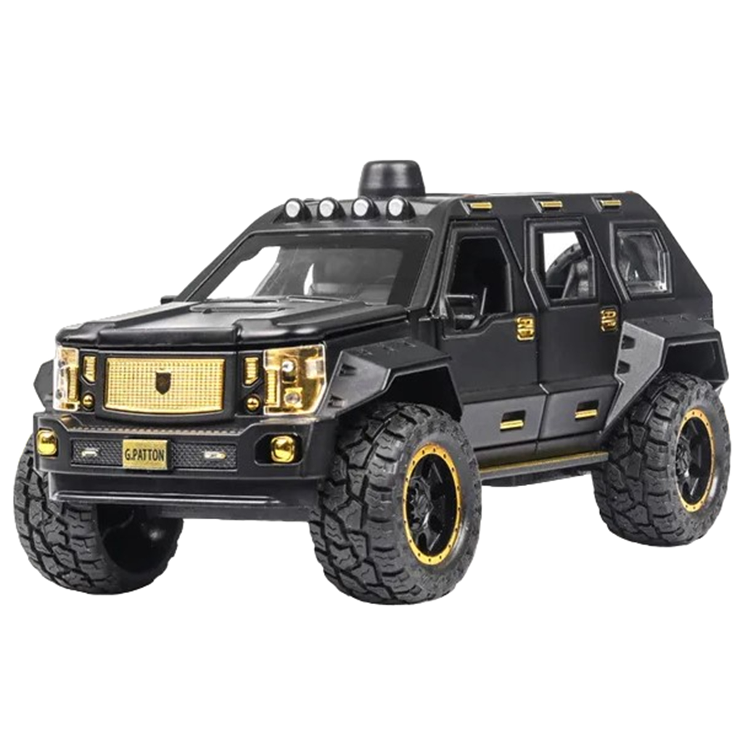 ماشین بازی مدل جیپ جورج پاتون فلزی