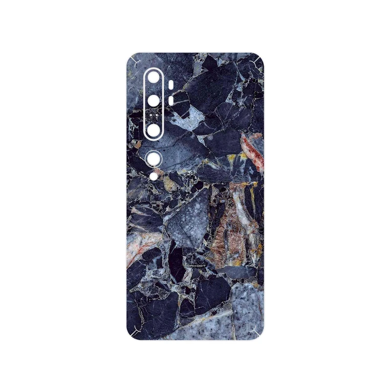 برچسب پوششی ماهوت مدل Broken black marble مناسب برای گوشی موبایل شیائومی Mi Note 10 Pro