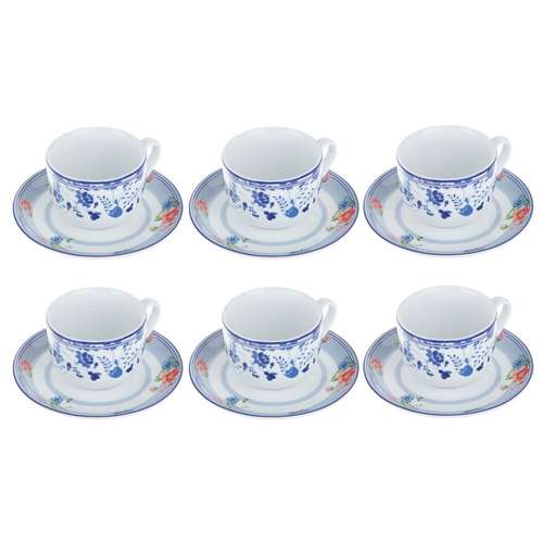  سرویس چای خوری 12 پارچه چینی زرین ایران مدل گرانادا