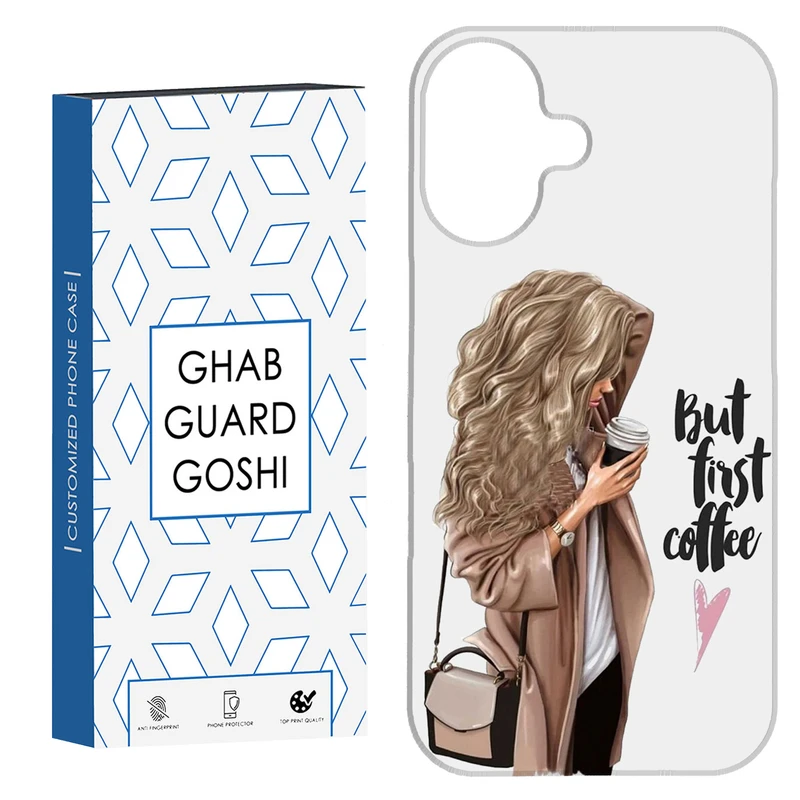 کاور قاب گارد گوشی طرح دخترانه کد Dimo-977 مناسب برای گوشی اپل Iphone 16     