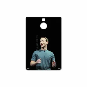 MAHOOT Mark Zuckerberg Cover Sticker for BlackBerry Passport Silver Edition