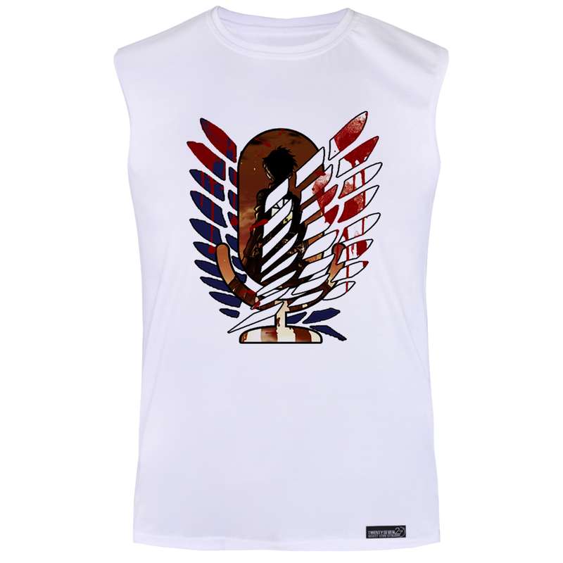 تاپ مردانه 27 مدل ATTACK ON TITAN کد WN752