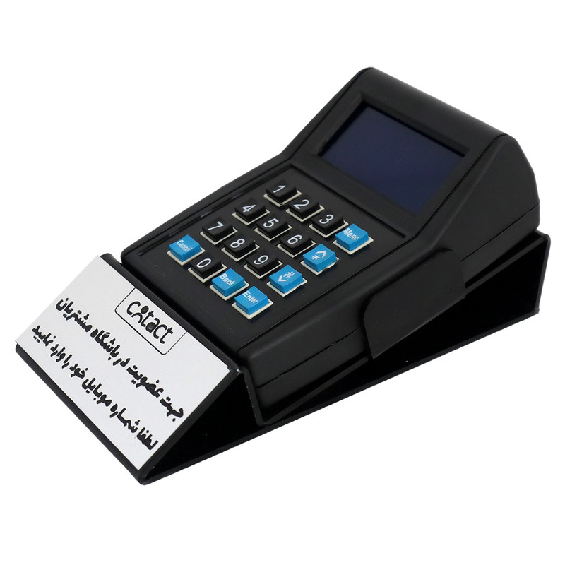 دستگاه ذخیره ساز شماره تماس مشتریان کانتکت مدل P70-2 به همراه پایه رو میزی