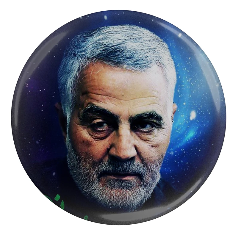 مگنت طرح سردار شهید حاج قاسم سلیمانی مدل S4808 