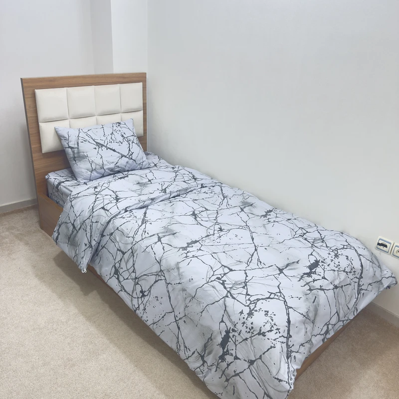 سرویس ملحفه 1 نفر 3 تکه ناتوسا مدل آذرخش کد 90