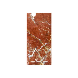 MAHOOT Red Marble Cover Sticker for Sony Xperia T2 Ultra
