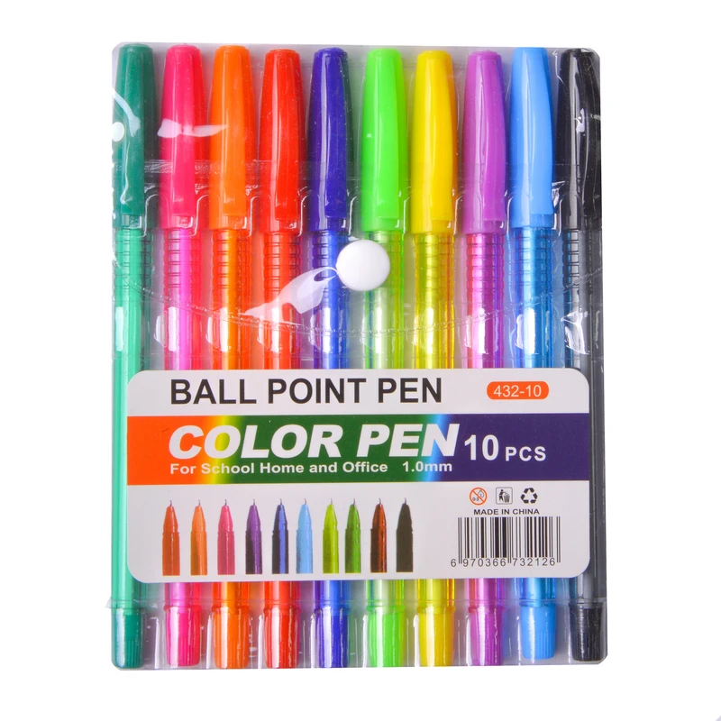 خودکار مدل پاستلی بسته  10 عددی