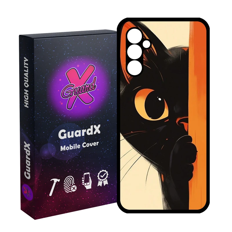 کاور گارد ایکس طرح گربه مدل 10730 مناسب برای گوشی موبایل سامسونگ Galaxy A24/A24 4G/M34 5G