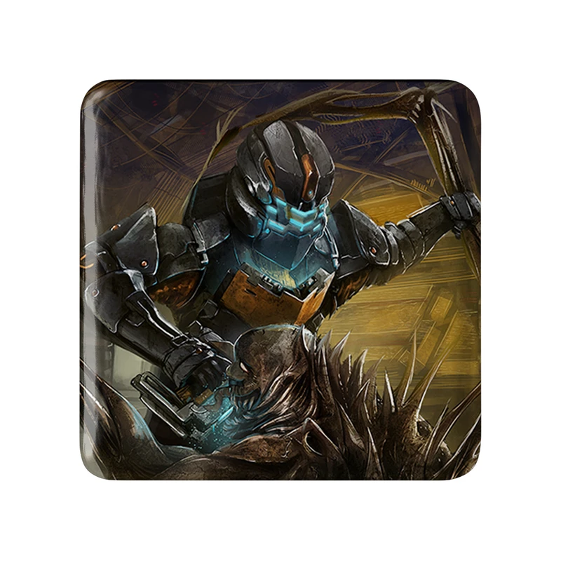 پیکسل خندالو طرح بازی دد اسپیس (Dead Space) مدل مربعی کد 35002