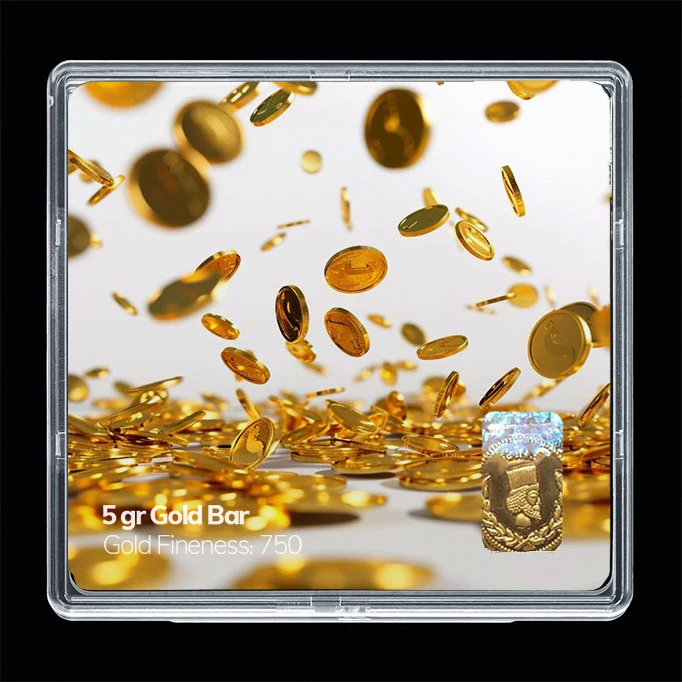 سکه گرمی طلا 18 عیار مدوپد مدل طلا کد SG11805