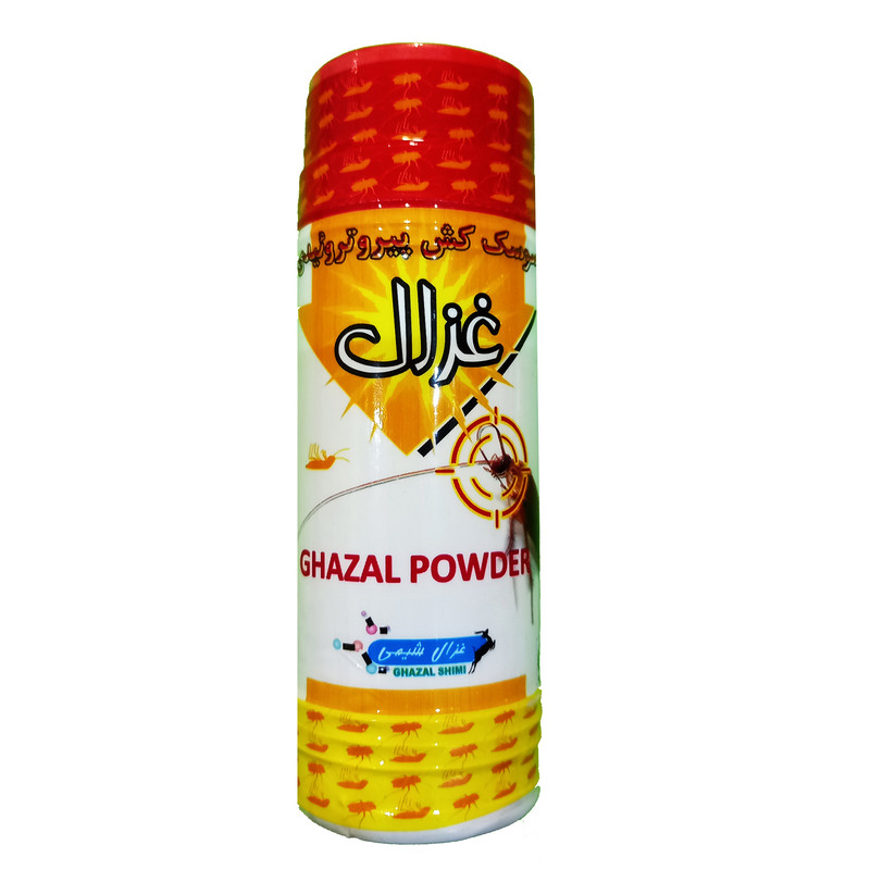 پودر سوسک کش غزال مدل اکسترا وزن 130 گرم