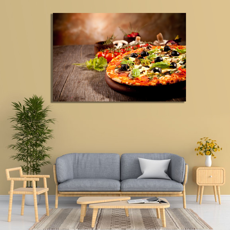 تابلو شاسی مدل فست فود طرح پیتزا Pizza