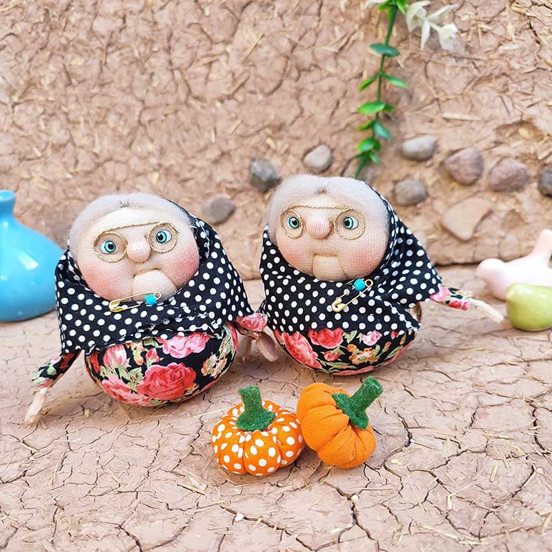 آویز عروسکی مدل مدل ننه نقلی کد 0026