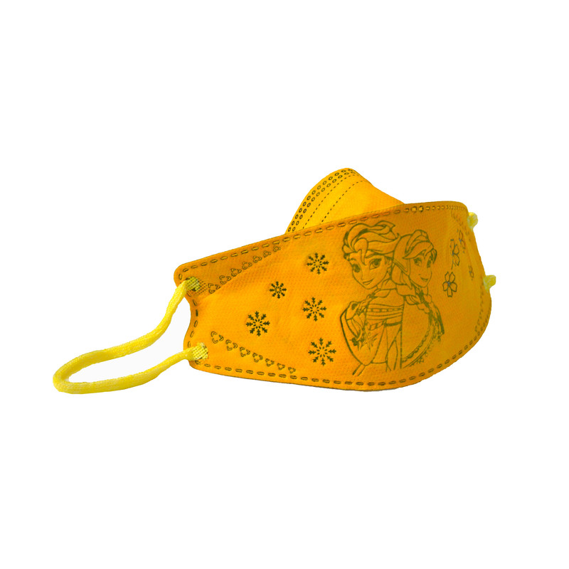 ماسك تنفسي كودك اونلي يو مدل آروند طرح  پري دريايي کد 640 بسته 20 عددي