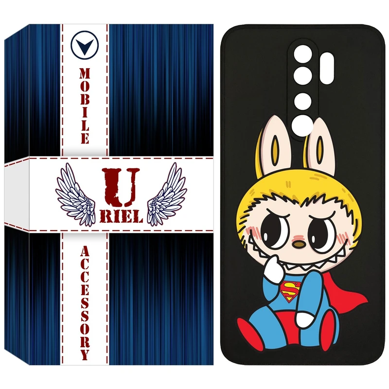 کاور یوریل قاب مدل KSH کد 147 طرح عروسک لبوبو مناسب برای گوشی موبایل شیائومی Redmi Note 8 Pro