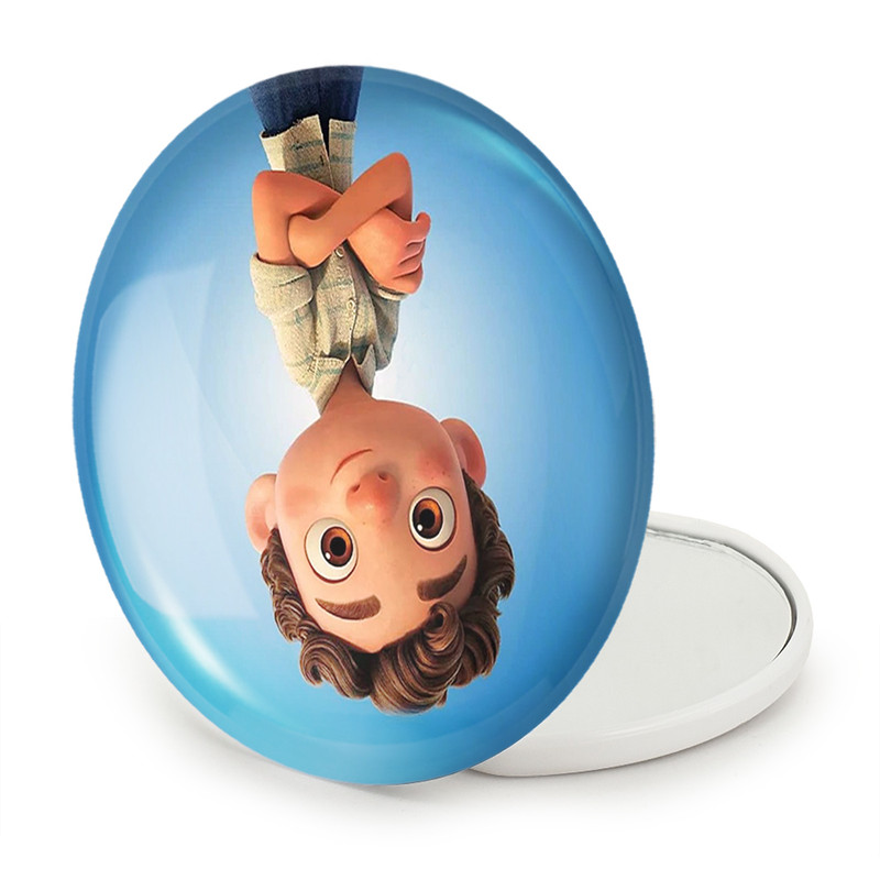 آینه جیبی خندالو طرح انیمیشن لوکا Luca مدل تاشو کد 4530