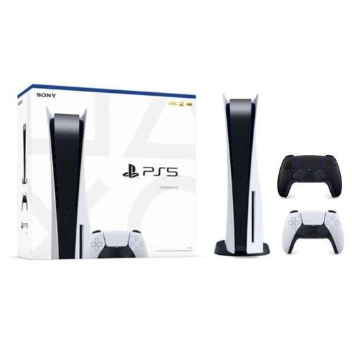 مجموعه کنسول بازی سونی مدل 1216A) PlayStation 5 disck) ظرفیت 825 گیگابایت به همراه دسته اضافی