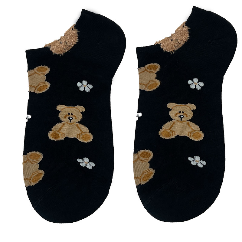 جوراب زنانه مدل تدی bear