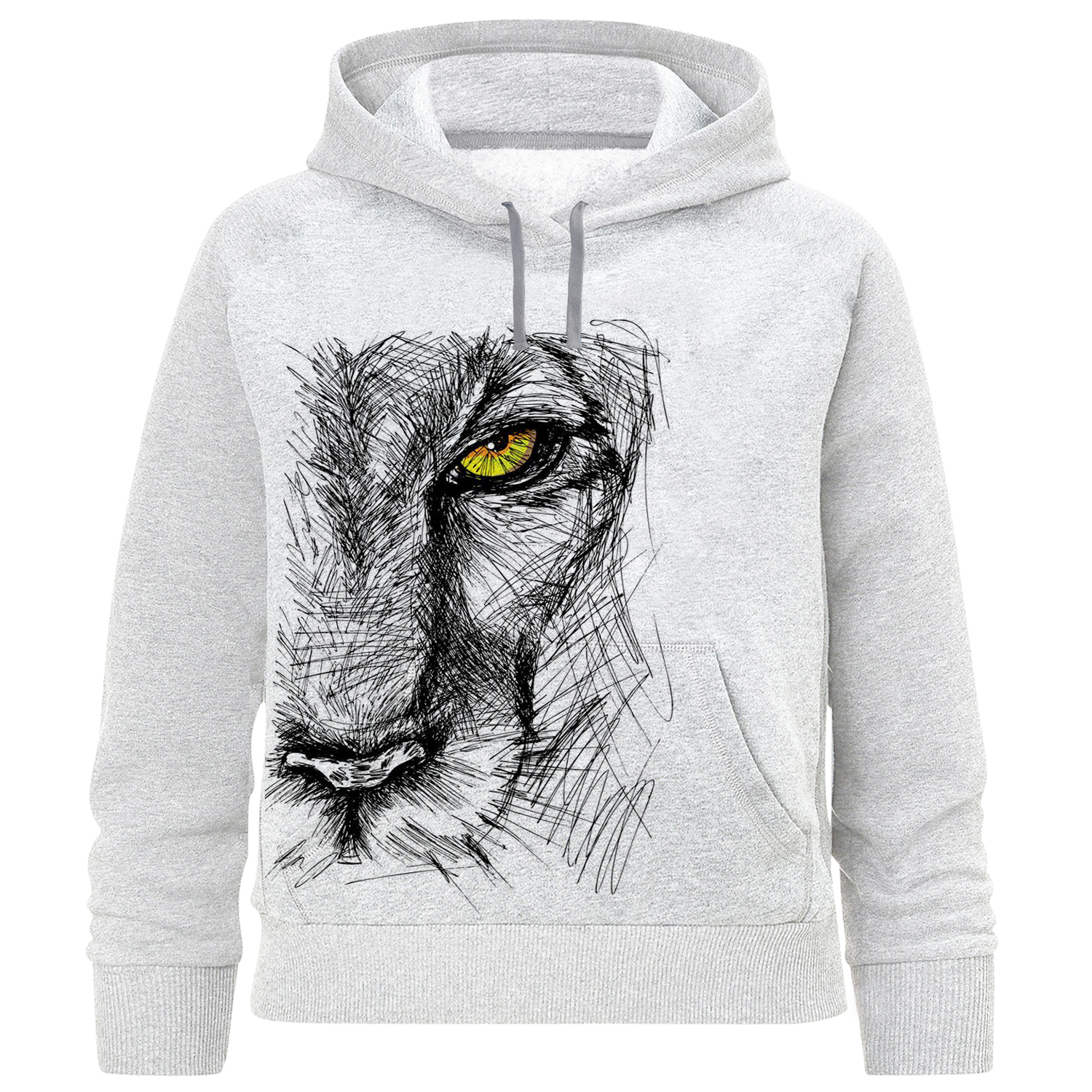 هودی پسرانه مدل ببر A487