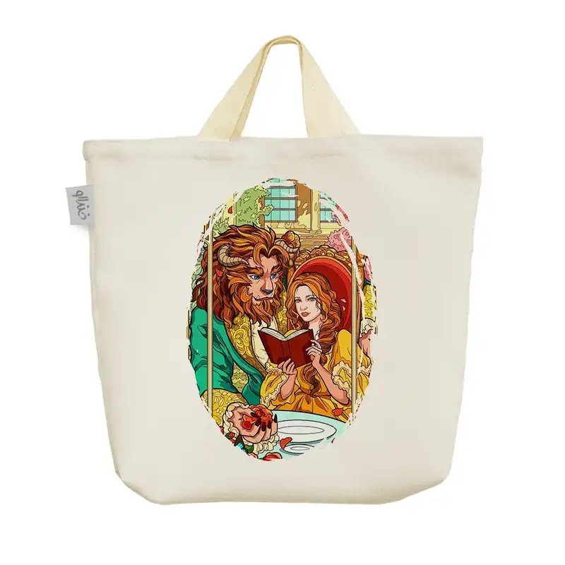 ساک خرید خندالو مدل دیو و دلبر کد 5624