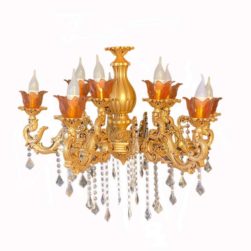 لوستر سپاهان سقف آرا  10 شعله مدل abs کد 5LV112