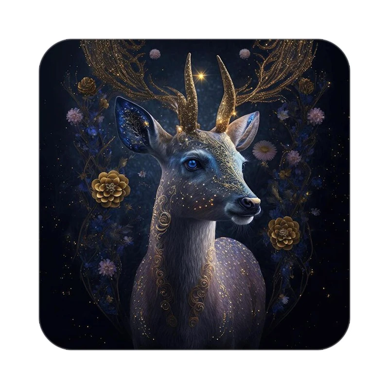 زیر لیوانی کاکتی طرح حیوانات رنگی مدل mp26107