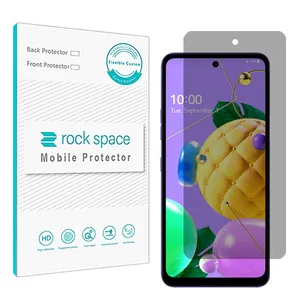 Privacy screen protector Rockspace model HyPRV suitable for LG Q52 mobile phone